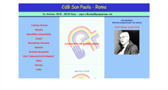 Desktop Screenshot of cdbsanpaolo.it